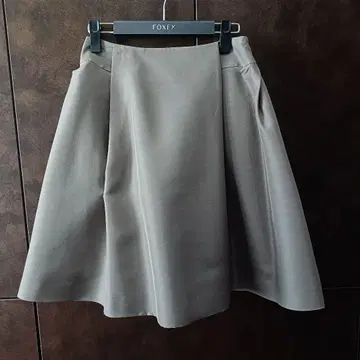 가격 인하! FOXEY 플레어 스커트 그레이 38