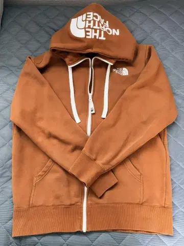 THE NORTH FACE 브라운 집업 후드티