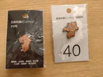 도도부현 핀 배지 (규슈 후쿠오카)