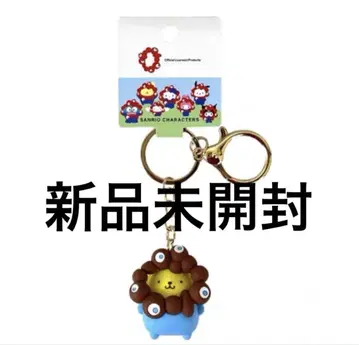 EXPO2025 산리오 콜라보 폼폼푸딩 입체 키링 미개봉 새상품
