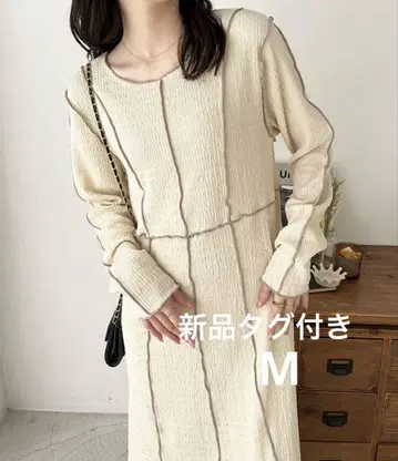 GeeRA 배색 메로우 원피스 택 포함