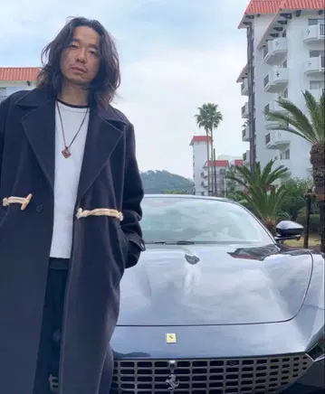 FACETASM 멜톤 코트 오치아이 히로시 착용