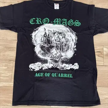 CRO-MAGS AGE OF QUARREL 티셔츠 M 사이즈