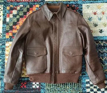 [ 가격 인하는 월요일까지! ] 리얼 맥코이 A-2 브라운 사이즈 36