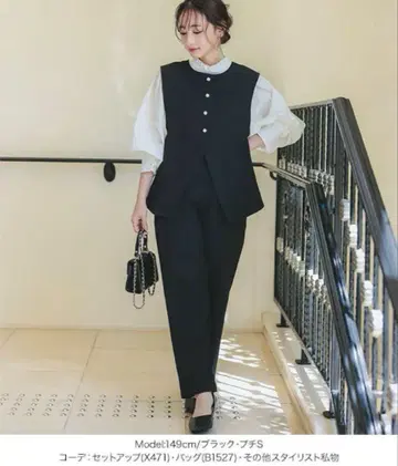 고베 레터스 프티 M 세레모니 수트 블랙 세트 입학식