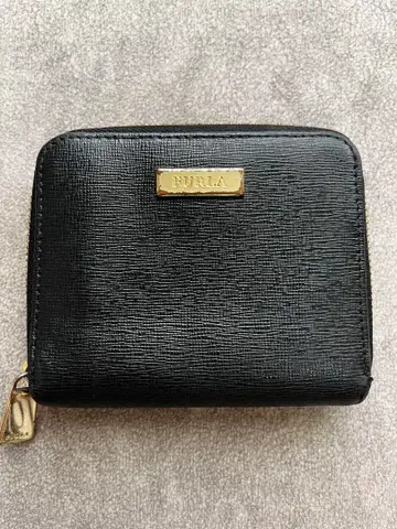 FURLA 훌라 지갑 접이식 지갑 컴팩트 블랙