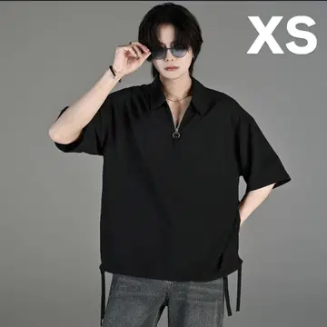 ADRER 코드 크링클 하프 지퍼 셔츠