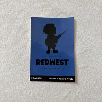 아카니시 진 REDWEST 업그레이드 스티커