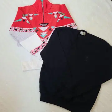 DESCENTE 니트 & PUMA 스웨터