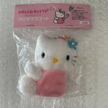 헬로키티 아로마 마스코트 산리오 레트로 키링