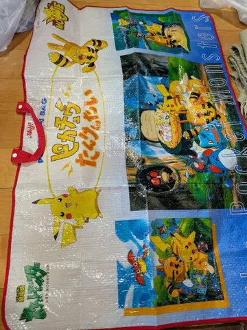 레어 포켓몬 비닐 시트 Meiji 초기 제품