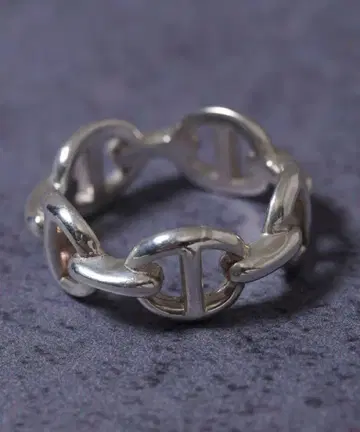 OX JEWELRY 앵커 체인 클래식 링 21호