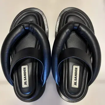 질 샌더 블랙 샌들 새상품급