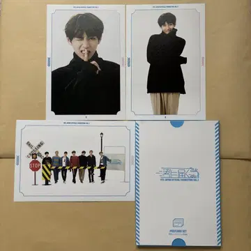 BTS 일본 팬미팅  엽서 V 전원 테테 ALL