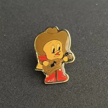 Tweety Bird 투이티 카우보이 핀 배지 레트로
