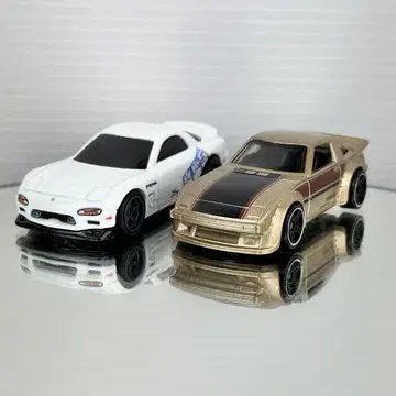 핫휠 프리미엄 미니카 마쓰다 RX-7 2대 세트