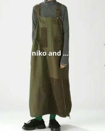 가격 인하 niko and - 패치워크 살로펫 L 사이즈