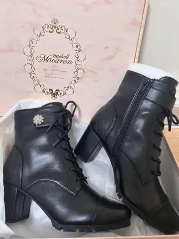 미셸 마카롱 비쥬 숏부츠 M