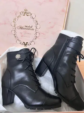 미셸 마카롱 비쥬 숏부츠 M