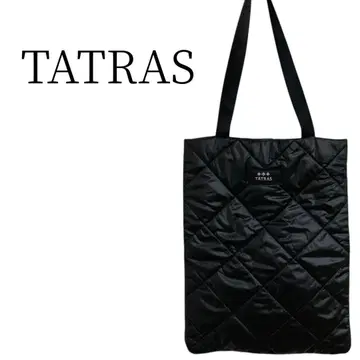 새상품급 TATRAS 타트라스 블랙 토트백
