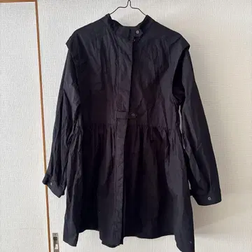 블랙 긴팔 튜닉 FREAK'S STORE 프리 사이즈