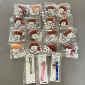 도코모다케 마스코트 피규어 스트랩 묶음 판매