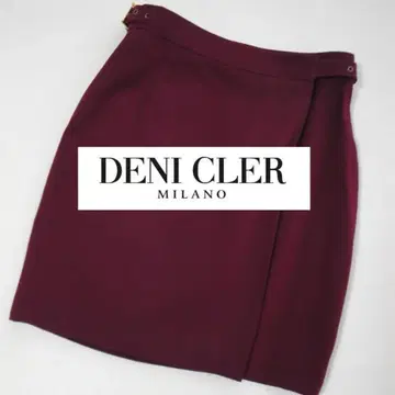 [배송비 포함] DENI CLER 보르도 미니 랩 스커트