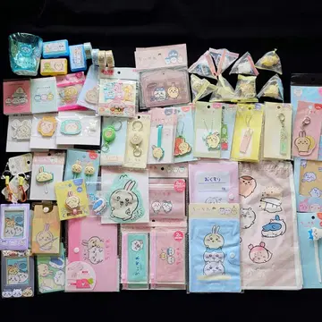 치이카와 (먼작귀) 토끼 100엔샵 세리아 키링 피규어 패스케이스 스트랩
