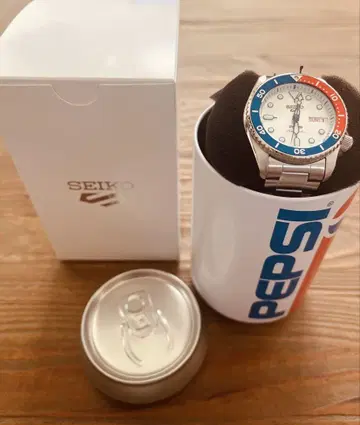 SEIKO 5 SPORTS 펩시 콜라보 한정판 모델