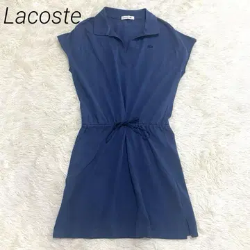 Lacoste 라코스테 인디고 스키퍼 피케 셔츠 원피스 빅