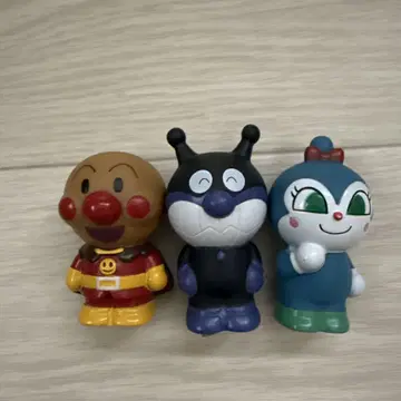 호빵맨 3체 세트 5cm 사이즈