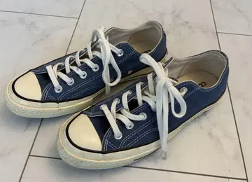 CONVERSE ALL STAR 네이비 로우컷 CT70 25.5cm