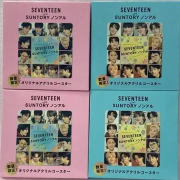 세부치 SEVENTEEN SUNTORY 논알콜 코스터 세트 산토리