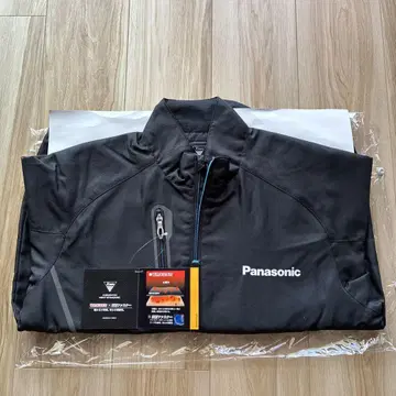 Panasonic 로고 경량 방한 블루종 LL 사이즈 블랙