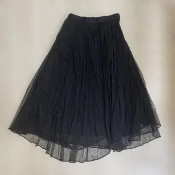 CELFORD 블랙 레이스 스커트