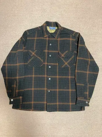 50s USA PENDLETON 보드 셔츠 M 빈티지 펜들턴