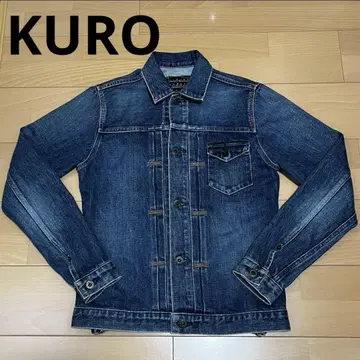 KURO 데님 자켓 VintageWash02
