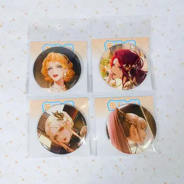 무기미도 캔뱃지 4개 세트