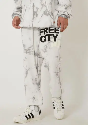 FREECITY 프리시티 SUPER BLEACHOUT SWEATPANT