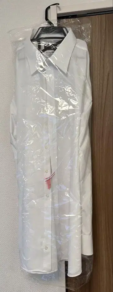 남성용 포멀 셔츠 5L 사이즈 화이트