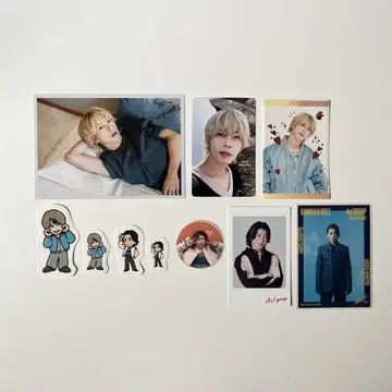 스에자와 세이야 트레이딩 카드 스티커 세트