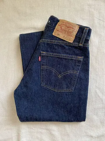 Levi's 501 블루 데님 W26 L32