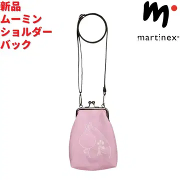 Martinex 무민 숄더 파우치 로즈 핑크 14 x 19cm