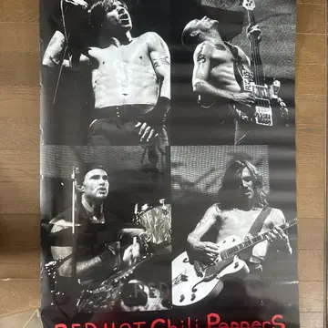 [ 미사용 ] RED HOT CHILI PEPPERS 포스터 2003년