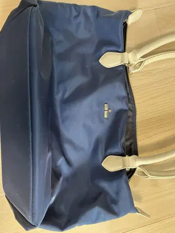 MARY QUANT 네이비 토트백