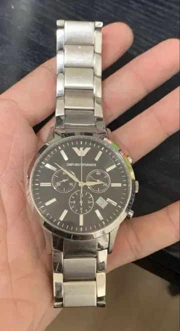 Emporio Armani 크로노그래프 시계