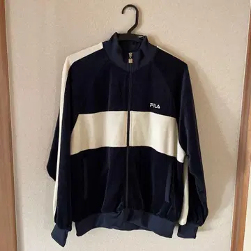 FILA 집업 자켓 L 네이비/아이보리