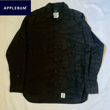 APPLEBUM 애플 타이거 카모 긴팔 셔츠 L 일본제