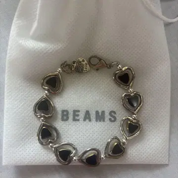 beams 하트 레이어드 팔찌