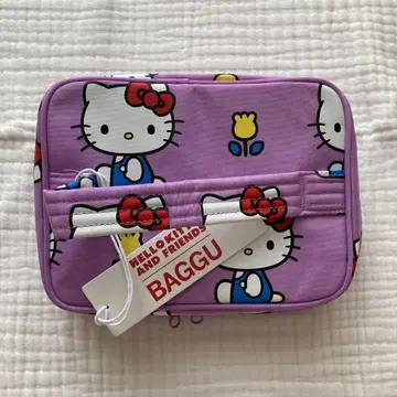 정품 BAGGU Sanrio 화장품 파우치 헬로키티